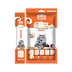 Grain Zero Salmon Creamy Lickable Treats For Cats & Kittens 75 g (15 g x 4 sachets + 15 g free)