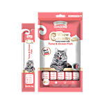 Grain Zero Tuna & Ocean Fish Creamy Lickable Treats For Cats & Kittens 75 g (15 g x 4 sachets + 15 g free)
