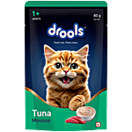 Drools Tuna Mousse Adult Cat Wet Food 80 g