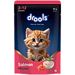 Drools Salmon Mousse Kitten Wet Food 80 g