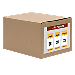bb home Carton Box - Medium, 38 x 28 x 23 cm, 3 Ply 5 pcs