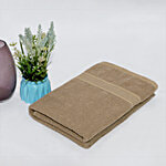 Dream Living Cotton Rich Bath Towel - 400 GSM, 68 x 138 cm, Beige 1 pc
