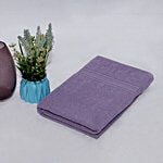 Dream Living Cotton Rich Bath Towel - 400 GSM, 68 x 138 cm, Purple 1 pc