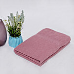 Dream Living Cotton Rich Bath Towel - 400 GSM, 68 x 138 cm, Pink 1 pc