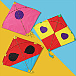 Oye Happy Premium Paper Kites 5 pcs (Buy 4 Get 1 Free)