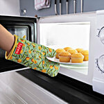 Hazel Cotton Oven Glove - Floral Print 1 pc