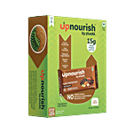 Upnourish by Pluckk Cafe Mocha 15g Plant Protein Bar 300 g (6 x 50 g)
