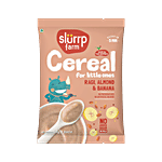 Slurrp Farm Ragi, Almond, Banana Cereal For Little Ones 50 g