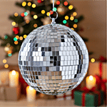 Untumble Disco/Mirror Ball/Glitter Disco Sphere - For Parties, Club Events, Celebrations, Venues & Festive Decorations 1 pc