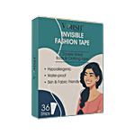 Voiish Invisible Double Sided Fashion Tape Strips 36 pcs