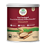 Organic India Cinnamon Sat Isabgol Pre & Probiotic Fibre Powder 100 g