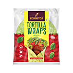 Cornitos Spinach Tortilla Wraps - 20 cm 6 pcs