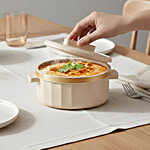 Modware Mayora Insulated Roti/Chapati Serving  Casserole - Ivory 500 ml