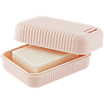 Modware Ribbon Bathroom Soap Case/Holder - Ivory 1 pc