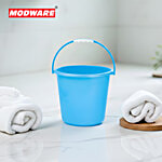 Modware Kany Round Bathroom Bucket With Handle - Blue 5 L