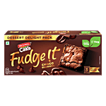 Britannia Fudge It Veg Brownie Cake 120 g (3 x 40 g)