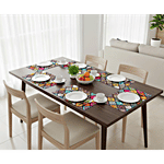 JBG Home Store PVC Table Mats - Mandala Printed, Multicolour, 45 x 30 cm 6 pcs