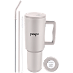 Pexpo Stanzy Stainless Steel Double Wall Insulated Tumbler - Oatmeal 1.2 L