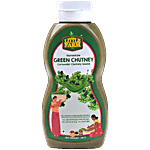 The Little Farm Co Green Coriander Chutney Sauce 200 g Pet Bottle
