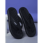 Action ONTM-125 Eva Slippers For Men - Black 1 Pair (Size UK/IND-6)