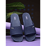 Action HRFFL-345 Eva Sliders For Men - Navy Blue 1 Pair (Size UK/IND-6)