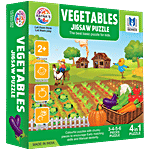 Ratnas Vegetable Jigsaw Puzzle - For 2+ Years 1 pc