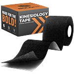 Boldfit Kinesiology Adhesive Tape - Blue, 5 m x 5 cm 1 pc