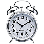 Mansaa Classic Twin Bell Alarm Clock 1 pc