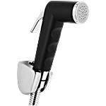 Hindware Health Faucet For Toilet - Jet Black Finish, With In Bulit Filter & SS Tube 1 pc