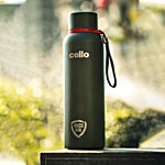 Cello Duro Kent Thermosteel Water Bottle - Military Green 750 ml