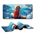 Bestor Anime Series Luffy Ocean Cliff Design Mouse Pad 1 pc