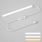 HashWOW LED Under Cabinet Light With 3 Colour Modes, USB Plug Batten Light 1 pc