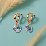 Jewelz Sparkling Crystal Dangler Stud Earrings 1 Pair