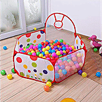 Webby Kids Play Zone Tent With 50 Balls Pack of 1