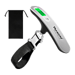 Themisto TH-WS09 Portable Digital Luggage Weighing Scale - 50 kg Capacity, LCD Screen 1 pc