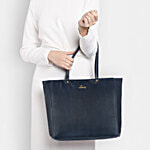 Lavie Women's Malgana Navy Blue Tote Handbag - Large 1 pc