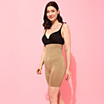 Clovia 3-In-1 Shaping Sports Wear - High Waist, Beige 1 pc (Size - L/XL)