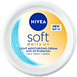 Nivea Soft Daily UV Light Mositurizing Cream With SPF 15 300 ml