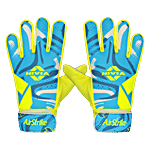 Nivia Air Strike Football Gate Keeper Gloves - Green, Medium 1 Pair