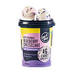 Get-A-Way Keto Friendly Blueberry Cheesecake Ice Cream 520 ml