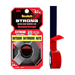 Scotch Double Sided Mounting Tape - Extreme Indoor & Outdoor Weather, 1.5m x 1.9cm 1 pc