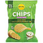 Let's Try Cream & Onion Chips 50 g