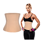 Boldfit Sweat Slimming Belt - Beige, 2XL-3XL 1 pc