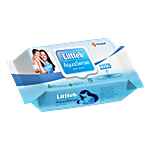 Little's AquaSense Baby Wipes 72 pcs
