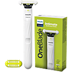 Philips Oneblade Intimate Trimmer & Razor - White & Green 1 Unit
