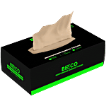 Beco Moisturising Bamboo Tissues - 3 Ply 100 Pulls