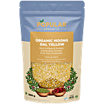 Popular Organics Organic Moong Dal Yellow 500 g Pouch