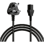Portronics POR 2105 Konnect G4 Desktop Power Cable - 350W, Black 1 Unit