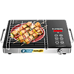 Longway Infralite Pro ICT Infrared Cooktop 2200 W - Touch Control, Auto Shut Off, Black 1 Unit (Free Stainless Steel Grill)