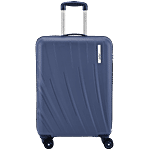 Safari Vamos 8 Wheels Polypropylene Cabin Trolley Bag - Small, 55 cm, Navy Blue 42 L